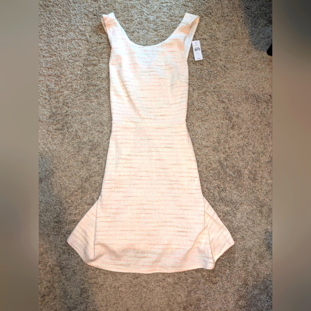 Pink and White Sundress